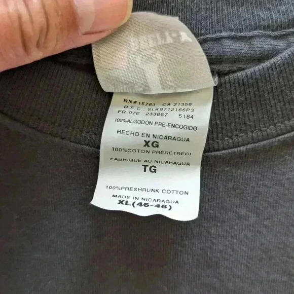 Apple Mac OS X Snow Leopard Hanes Black Promo T-Shirt Mens Size XL - Picture 4 of 9